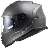LS2 FF800 STORM II 2 SOLID MATTE TITANIUM