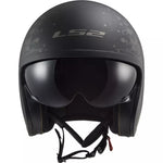 LS2 OF599 SPITFIRE II 2 MATTE BLACK FLAG