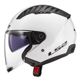 LS2 OF600 COPTER II 2 GLOSSY WHITE
