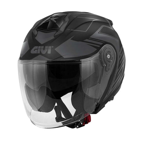 GIVI CASCO JET X25 TRACE MATTE BLACK