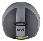 GIVI 10.7 MINI Demi-Jet Helmet Matt Black / Gray