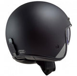 LS2 OF601 BOB JET HELMET IN MATT BLACK